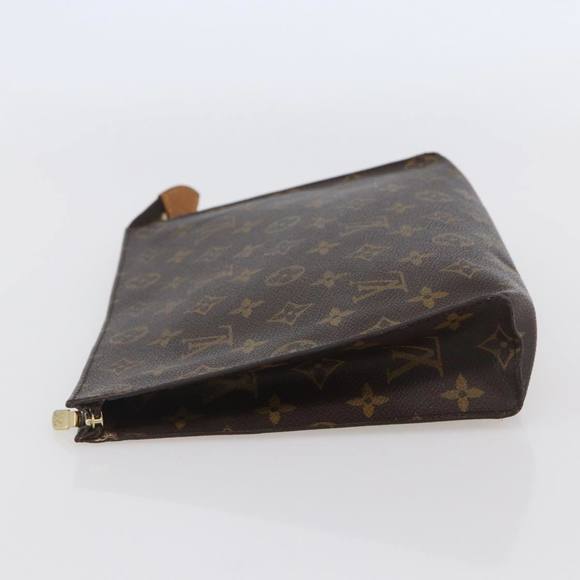 LOUIS VUITTON Monogram Poche Toilette 26 Pouch M47542 LV Auth 99784 - Picture 4 of 16